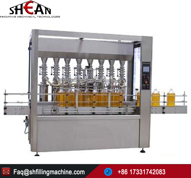 Automatic Lubricating Oil Filling Machine Engine Oil Packaging Production Line