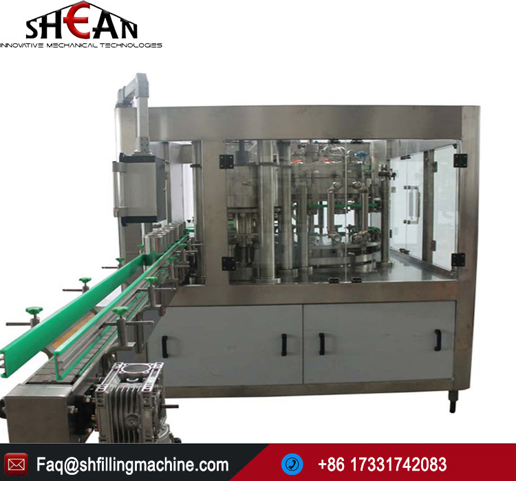 Automatic Craft Beer Aluminum Can Filling Sealing Machine / Beer Canning Machine Line