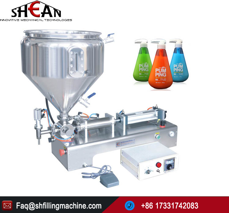 Oil Filling Machine Honey Liquid and Paste Filling Machine