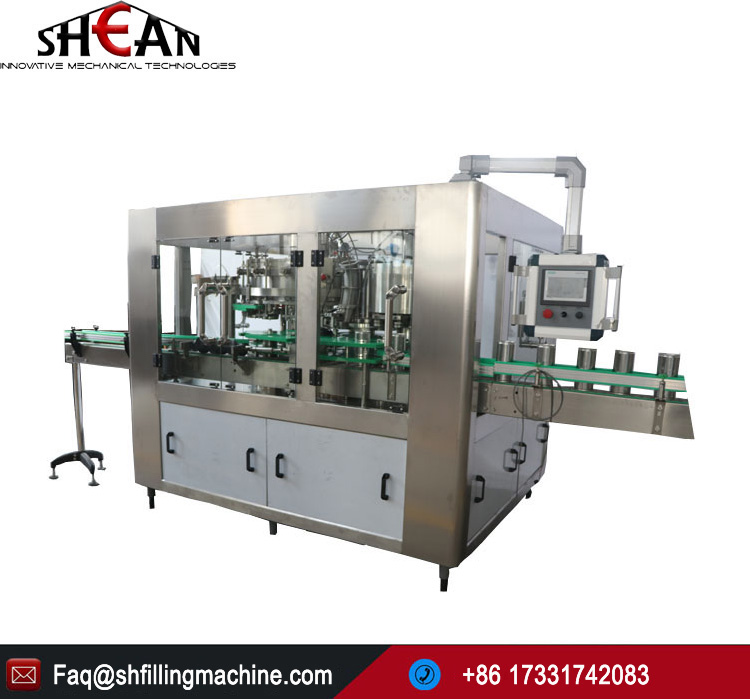Water Liquid PET Bottle Filling Capping Machine With Automatic Mineral